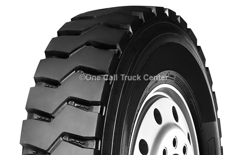 A tire, close view