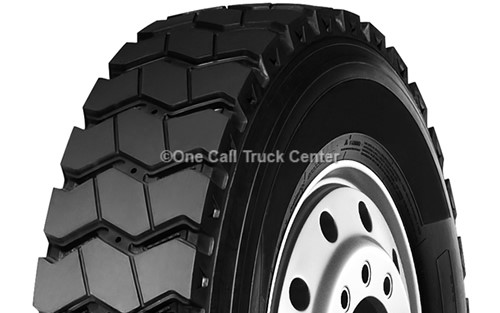 A tire, close view