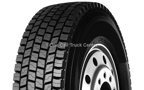 A tire, close view