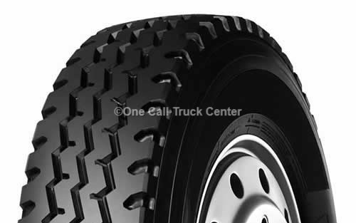 A tire, close view