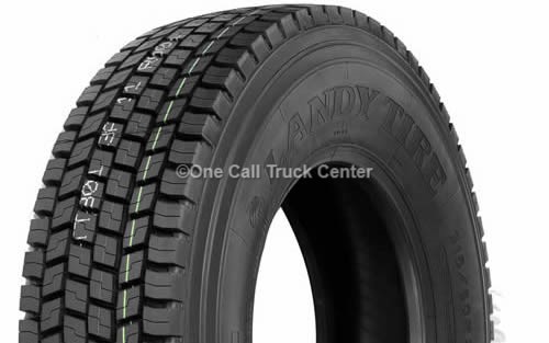 A tire, close view