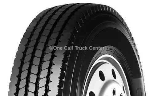 A tire, close view