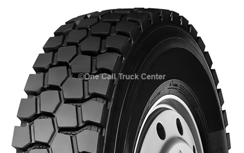 A tire, close view