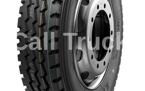 A tire, close view