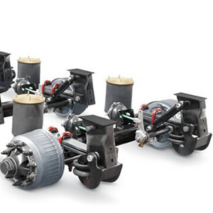 Four hydraulic motors: gear, vane, piston, and radial piston. Each type operates differently to convert hydraulic energy into mechanical power.